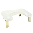 thumbnail image 5 of Bothyi PU Leather U Shape Arm Rest Portable Nail Arm Rest Stand for Home DIY Salons White, 5 of 8