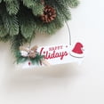 thumbnail image 4 of Letrero de madera Fiudx de bienvenida Feliz Navidad decoración para árbol de Navidad, 4 of 7