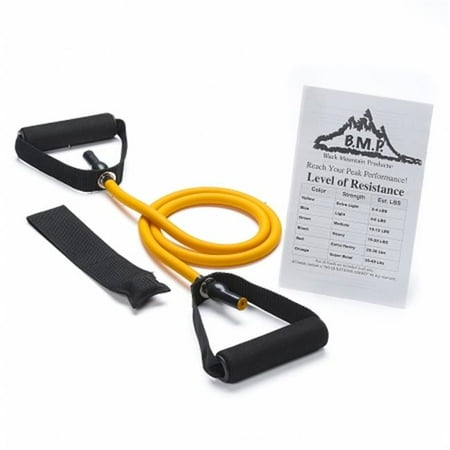Black Mountain Products 30 - 35 lbs Single Stackable Resistance Band  Orange