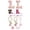 L, variant on Glass&Bottle Complete Drinkware Accessory Set for Cups – Embroidery Patch Straw Covers Charm Necklace Chain & Leak Guard Upgrade Kit, 0.4 inch, Red