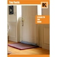 thumbnail image 7 of Door Draft Stopper Blocker - Gray Under Door Weather Insulator Seal 37 inches BK, 7 of 7
