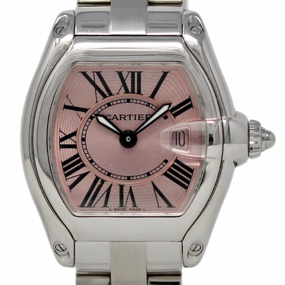 Cartier Roadster W62017V3 Steel Women 
