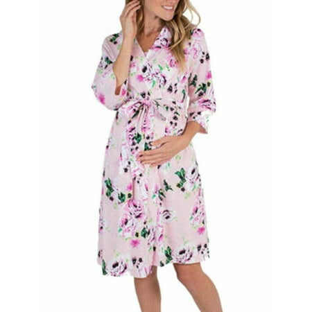 

Emmababy Pregnant Women Dressing Gown Bathrobe Sexy Lingerie Maternity Pajamas Nursing Dress