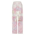 thumbnail image 4 of Kuromi And My Melody Pajamas Pants Soft Elastic Waist PJ Bottoms Comfy Lounge Long Pants, 4 of 7