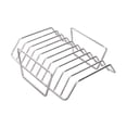 thumbnail image 2 of Almencla Rib Rack for Chicken, Steak, Lamb Chop Premium BBQ Accessory Meat Roast Rack Silver, 2 of 8