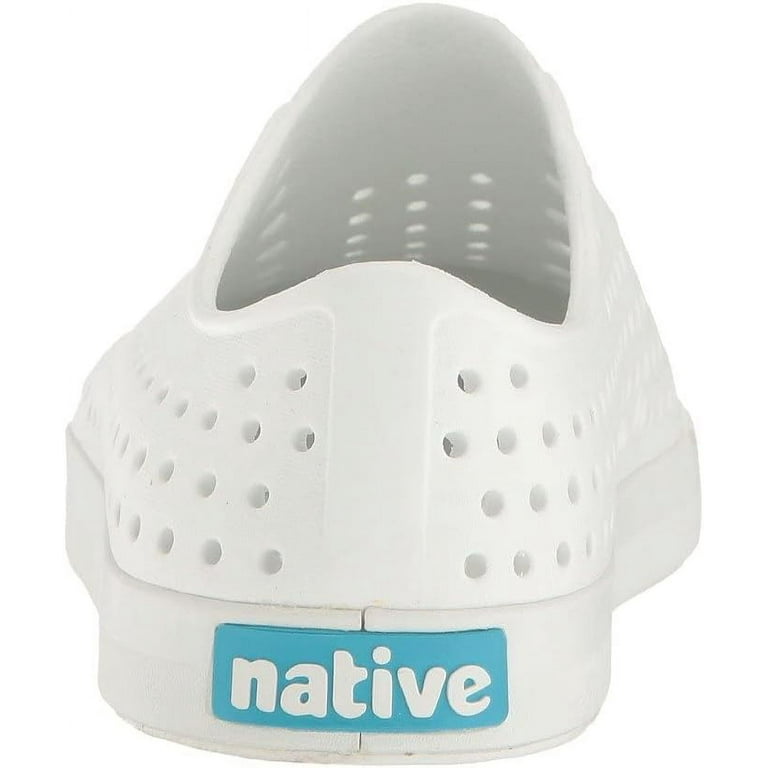 Native Boys Shock Absorbing Shoes, Closed Toe White, Size
