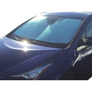 HeatShield, The Original Windshield Sun Shade, Custom-Fit for Toyota Prius Hatchback (5D) w/ Sensor 2016, 2017, 2018, 2019, 2020, 2021, Silver Series