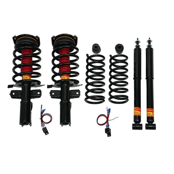Strutmasters 4-Wheel Air Suspension Conversion Kit With Relay for 1993 Cadillac Seville 4.9L Deluxe (CA34FP)