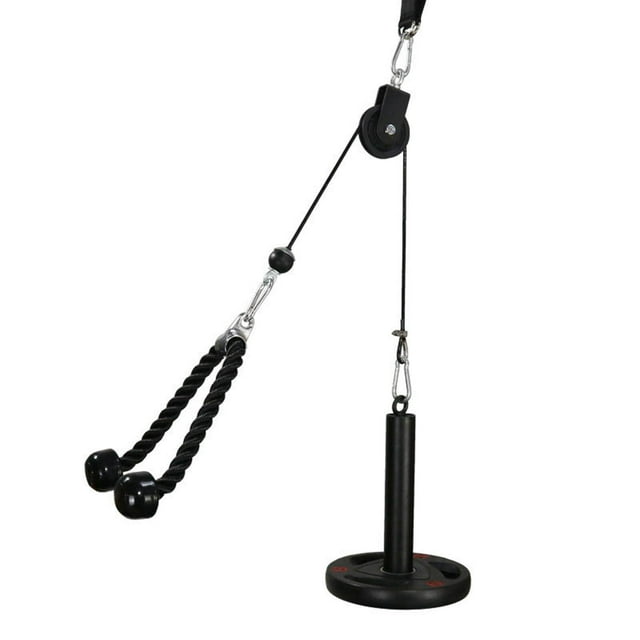 Fitness DIY Pulley Cable Machine Back Home Lifting Pulley Biceps Strength Training System Chest System Biceps Strength Training Sports Fixed 3m