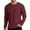 Red, variant on Mens Polos Tops Long Sleeve Thermal Knit Texture Base Layer Mens Performance Polos,Black,XL