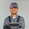 thumbnail image 4 of ADDHAT Gorro De Trabajo Resistente Para Soldadura En Con Antillamas Y Ajustable, 4 of 8