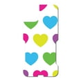 thumbnail image 3 of DistinctInk Custom SKIN / DECAL compatible with OtterBox Commuter for iPhone 11 Pro MAX (6.5" Screen) - White Multi Color Hearts, 3 of 5