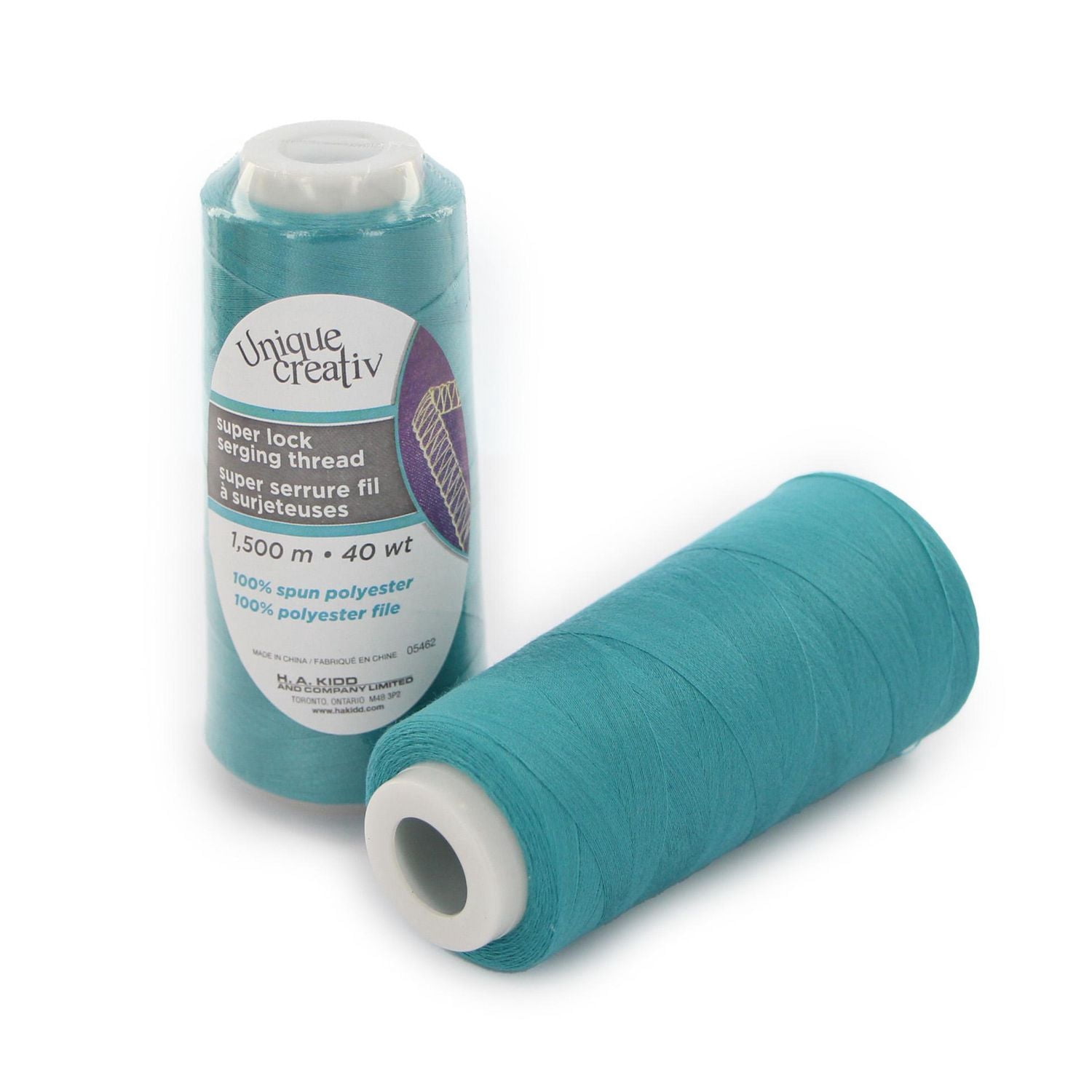 Fil à surjet UNIQUE CREATIV TRULOCK — 100 % polyester, 40 wt