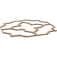 thumbnail image 6 of 66 7/8"W x 66 7/8"H x 3/8"T King Size Laird Decorative Fretwork Wood Ceiling Panels, Alder, 6 of 10