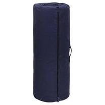 Rothco 17267 Canvas Duffle Bag with Side Zipper, Navy Blue - 30 x 50 in.