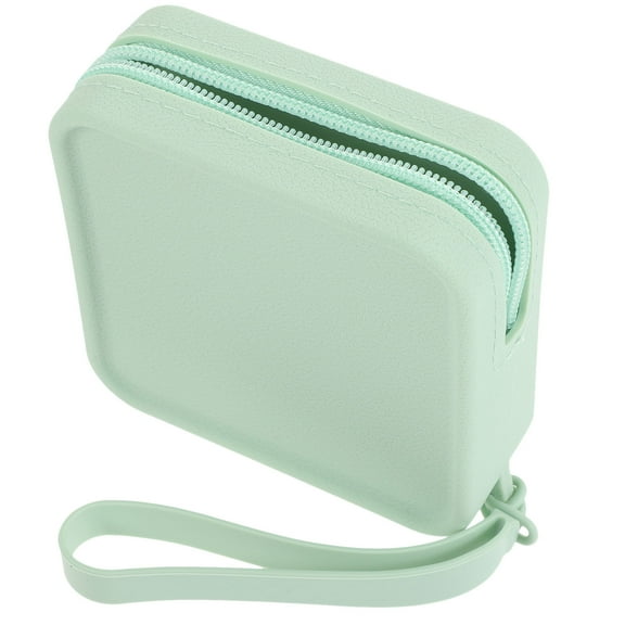 BESTOYARD Period Pouch for Girls Silicone Purse Accessory Waterproof 1Pack