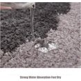 thumbnail image 3 of Alfombrillas antideslizantes para baño y alfombrillas de absorción para puerta de entrada de agua alfombrilla para suelo de inodoro para bañera 50*80cm JAMW Sencillez, 3 of 5