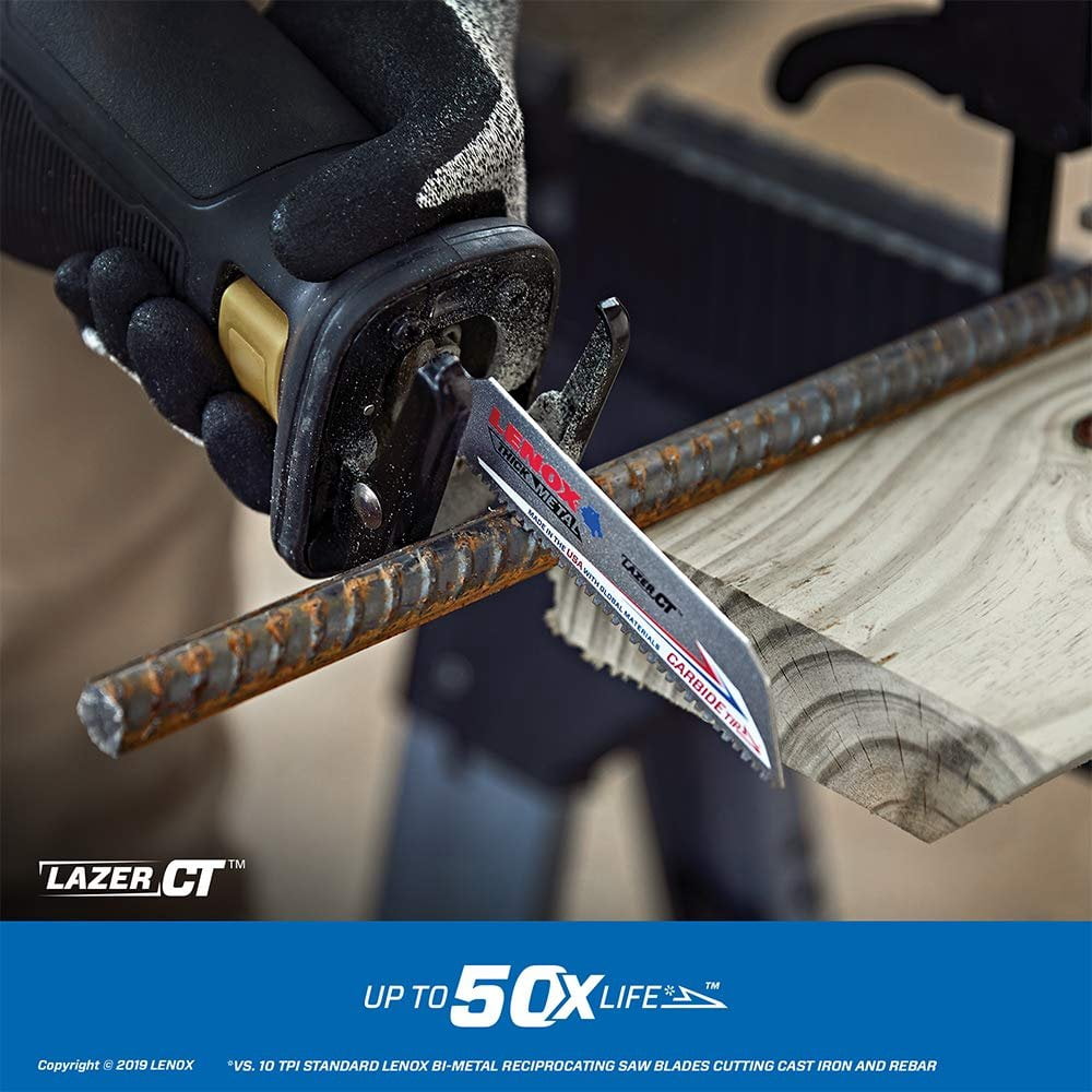 Lenox 2014225 8 TPI Carbide Tip Reciprocating Saw Blade