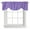 Purple, variant on Tie Up Valance Lavender Burlap Texture Valances for Windows Farmhouse Vintage Lavender Balloon Shade Valance Window Treatment Short Curtain Valances for Living Room Kitchen Bedroom Bathroom 42"x18"