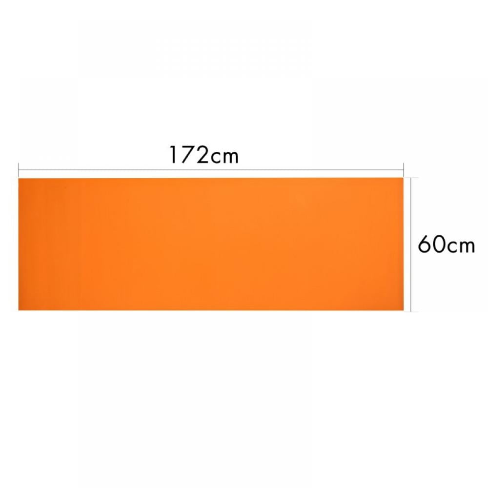 Clearance! 173cm Extra Thick Yoga Mats High Density Anti-Tear Exercise Yoga Mat with Carrying Strap，Lose Weight Fitn Exercise Pad,Ornage