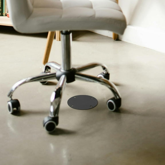 Raindrops Office Chair Plate Base Replacement Sturdy Steel Chair Base Accessory Chair Replacement Part Replaceable Chair Plate Office Chair Accessory