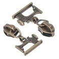 thumbnail image 4 of 10 Pcs Zipper Pull Sewing Machine Metal Zipper Pulls Jacket Crafts Handbags Luggage Zipper HeadBronze, 4 of 14