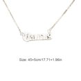 thumbnail image 4 of Minnieouse Vintage Charm Constellations Amistad Collar Único Delicado Joyería Cadena Colgante para Amante Festival Regalos Tauro Plata Plata Tauro 20piezas Minnieouse CBP222129, 4 of 6