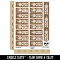 thumbnail image 2 of Possum Awesome Work Teacher Student School Sticker Set - Brown - Gloss Finish - 2.00" Large, 2 of 7