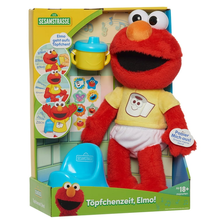 Sesame Street Potty Time Elmo Replacement SIPPY CUP 3 Toy