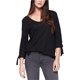 thumbnail image 1 of Sanctuary Clothing - Blusa con mangas anudadas para mujer, color negro, talla mediana Sanctuary Clothing Pull-over, 1 of 1