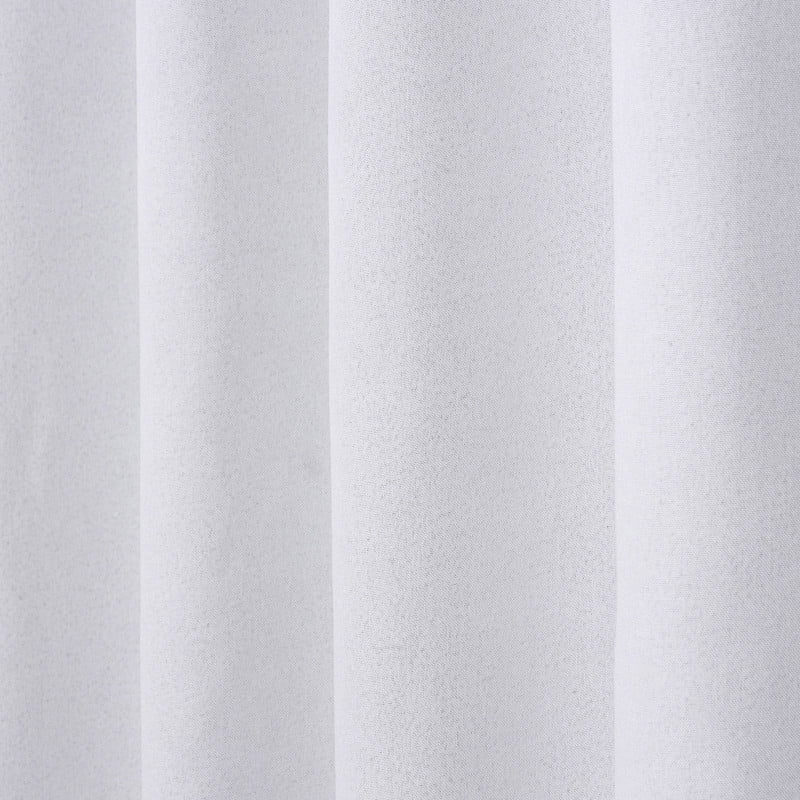 Superior Neal 100% Blackout Curtains Set of 2, Grommet Curtain Pannel Pair, Platinumn, 52"W x 108"L