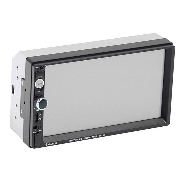 Car Mp5 Dis-Player Fm Control Remoto Cuerpo De Aluminio Car Bluetooth Player Vogacara VI005560-00