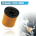 thumbnail image 3 of Unique Bargains 1 Set Engine Oil Filter 26350-2M000 for Kia K5 2021 2022 for Kia Rio 2020 2021 for Kia Sorento 2021, 3 of 6