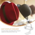 thumbnail image 4 of Pantalla de pelucas de soporte de sombrero acrílico Rack Clear Acrylic Hat Wig Stand For Shop, 4 of 6