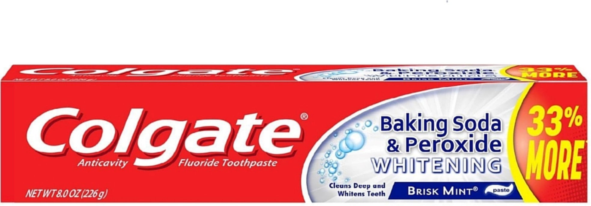 Colgate Peroxide Whitening Toothpaste, 8 Oz