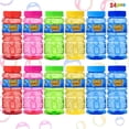 thumbnail image 2 of Sloosh Paquete de 24 botellas de solución de burbujas de colores surtidos con varita (4 oz SLOOSH Sloosh, 2 of 2