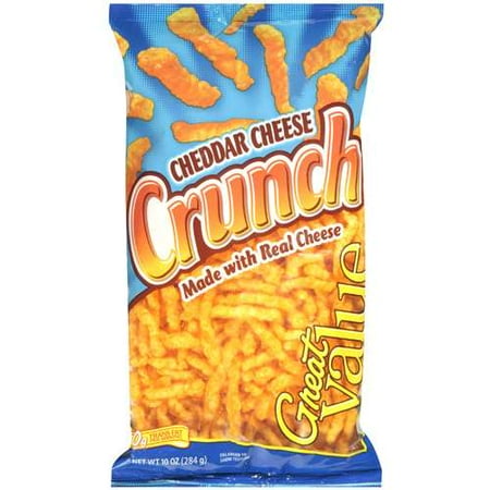 Great Value: Cheddar Cheese Crunch, 10 oz