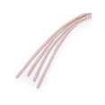 thumbnail image 3 of INSPIRE CHIC Unisex Waxed Solid Round Shoelaces 2 Pairs Oxford Shoestrings for Dress Shoes Boots Light Pink 160cm / 62.99", 3 of 5