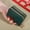 Green, variant on SSKFHGI Black Wallet Ladies Short Korean Wallet Student Lychee Pattern Wallet Clutch Wallet Card Holder Coin Purse