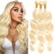 thumbnail image 1 of Hair Bundles QEUOPE Color 613 Body Wave Honey Blonde, 3 paquetes, 1 of 8