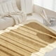 thumbnail image 5 of Alfombra de dormitorio faux Pashm 40x120cm | Alfombra antideslizante tatami multicolor | Textura suave y suave • Costuras duraderas • Fácil de limpiar | Felpudo de noche para salón, oficina, 5 of 6