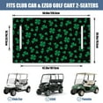 thumbnail image 3 of St. Patrick's Day Irish Theme Golf Cart Seat Protector, 51"x31" Front Bench Towel, Comfortable Fit, 3 of 8