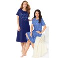 thumbnail image 5 of Dreams & Co. Women's Plus Size 2-Pack Long Sleepshirts Nightgown, 5 of 5