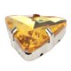 thumbnail image 4 of Accesorios de ropa de bricolaje con diamantes de imitación de garra para coser vidrio triangular de 18 mm (amarillo), 4 of 8