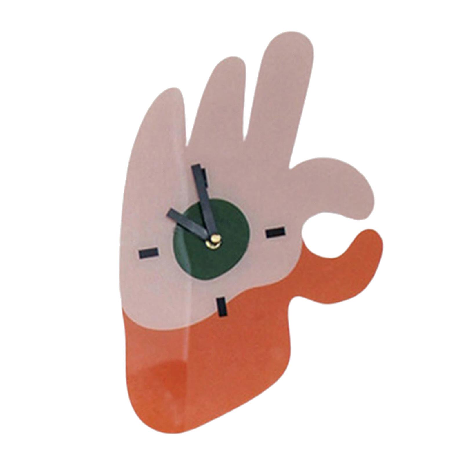 kowaku Wall Clocks Variety of Novel Designs.Easy to Wall, Frameless Small Decorative Minimalist