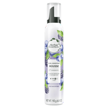 Herbal Essences Curl Boosting Mousse, All Day Hold, Frizz Control, 6.8 fl oz