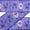 Lavender Blue, variant on IBA Indianbeautifulart Purple Dot|Leaves & Floral Artistic Printed Ribbon&nbsp;Trim&nbsp;By 9 Yard Dupion Fabric Laces For Crafts Sewing Accessories 3 Inches