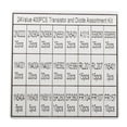 thumbnail image 4 of ruzhgo 400Pcs 2N2222-FR157 Diodes and Transistors Assortment Kit with Plastic Box, 4 of 6