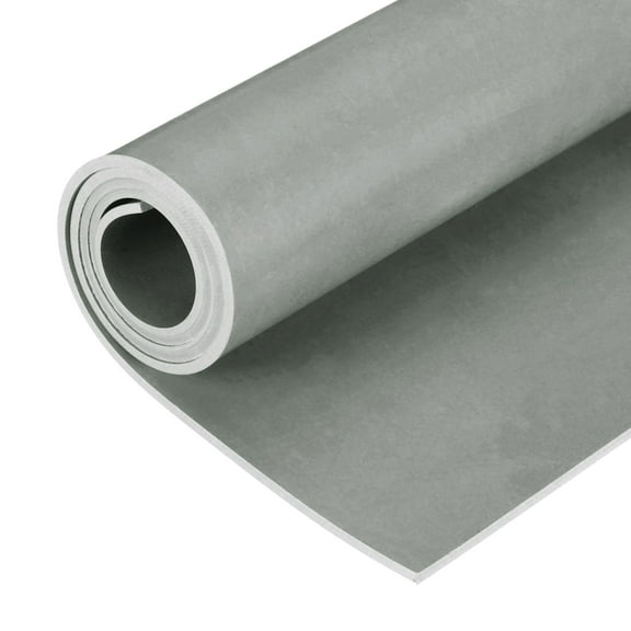Uxcell Silicone Rubber Sheet 1/8" Thick x 12" Wide x 36" Long for Crafts,Grey