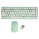 thumbnail image 2 of Ratón Inalámbrico Con Teclado, Combo De Ratón, Mini Portátil, Retro, Silencioso, 2,4G, Inalámbrico, 68 Teclas, Juego De Ratón Y Teclado De Oficina, 2 of 7